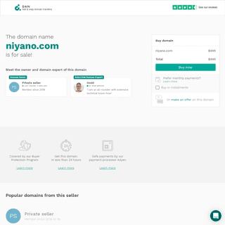 A complete backup of niyano.com