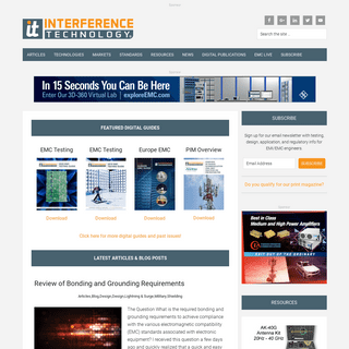 A complete backup of interferencetechnology.com