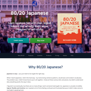 A complete backup of 8020japanese.com