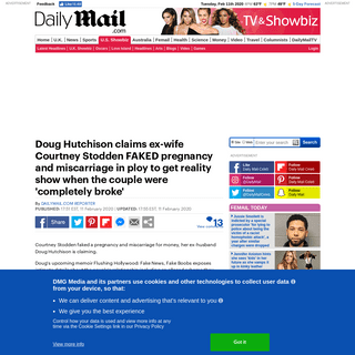A complete backup of www.dailymail.co.uk/tvshowbiz/article-7993079/Doug-Hutchison-claims-Courtney-Stodden-faked-pregnancy-miscar