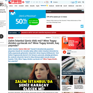 A complete backup of www.takvim.com.tr/magazin/2020/03/02/zalim-istanbul-seniz-oldu-mu-mine-tugay-diziden-ayrilacak-mi-mine-tuga