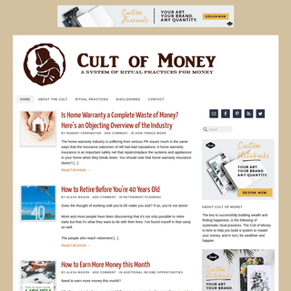 A complete backup of cultofmoney.com