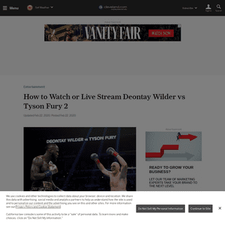 A complete backup of www.cleveland.com/entertainment/2020/02/how-to-watch-or-live-stream-deontay-wilder-vs-tyson-fury-2.html