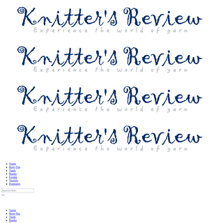 A complete backup of knittersreview.com