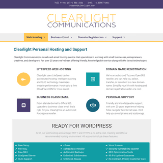 A complete backup of clearlight.com
