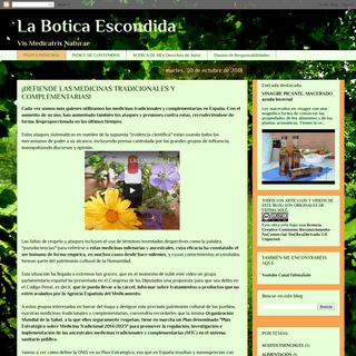 A complete backup of laboticaescondida.blogspot.com
