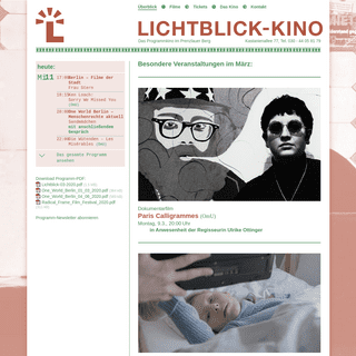 A complete backup of lichtblick-kino.org