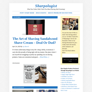 A complete backup of sharpologist.com