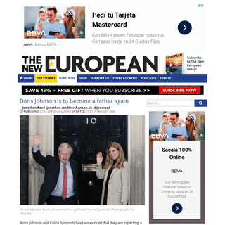A complete backup of www.theneweuropean.co.uk/top-stories/carrie-symonds-and-boris-johnson-announce-baby-and-engagement-1-653898