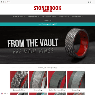 Stonebrook Jewelry - Custom Men's Rings and Wedding Bands