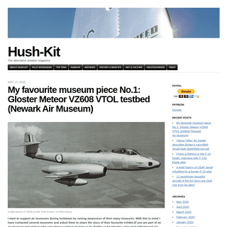 Hush-Kit - The alternative aviation magazine