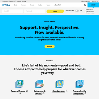 A complete backup of tiaa.org