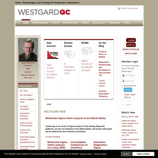 A complete backup of westgard.com
