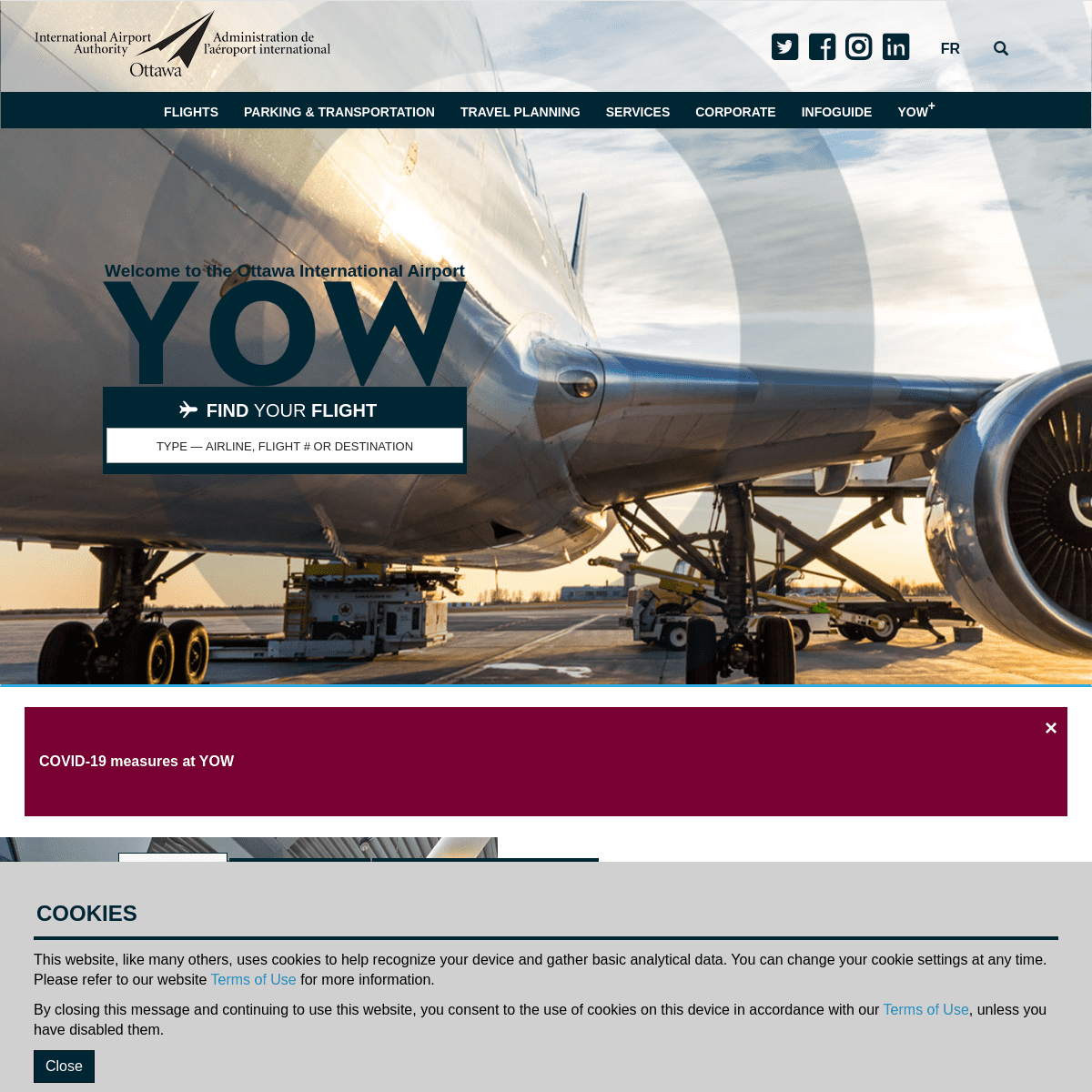 A complete backup of yow.ca