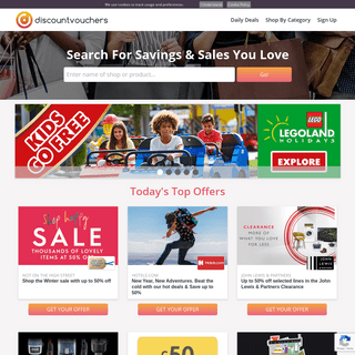 A complete backup of discountvouchers.co.uk