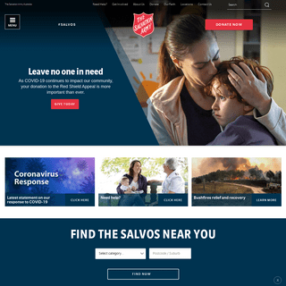 A complete backup of salvos.org.au