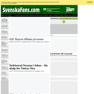 A complete backup of www.svenskafans.com/england/liverpool-southampton-4-0-0-0-612305