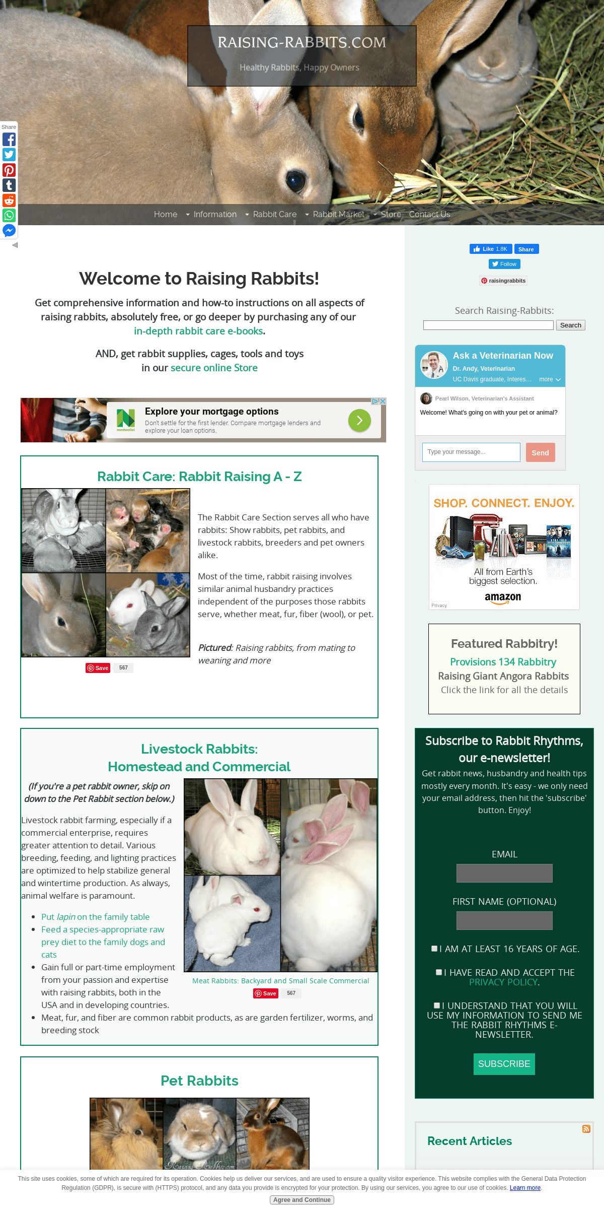 A complete backup of raising-rabbits.com