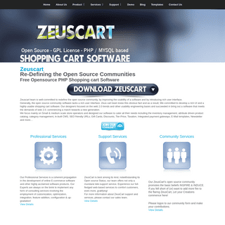 A complete backup of zeuscart.com
