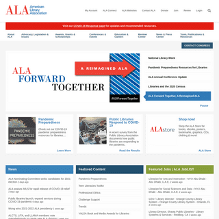 A complete backup of ala.org