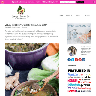 Easy Vegan Recipes, Grocery Lists & Disney Tips - Stacey Homemaker