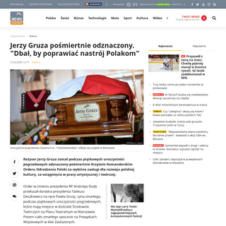 A complete backup of www.polsatnews.pl/wiadomosc/2020-02-21/jerzy-gruza-posmiertnie-odznaczony-dbal-by-poprawiac-nastroj-polakom