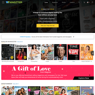 A complete backup of magzter.com