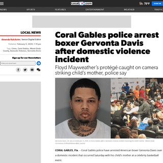 A complete backup of www.local10.com/news/local/2020/02/05/coral-gables-police-arrest-boxer-gervonta-davis-after-domestic-violen