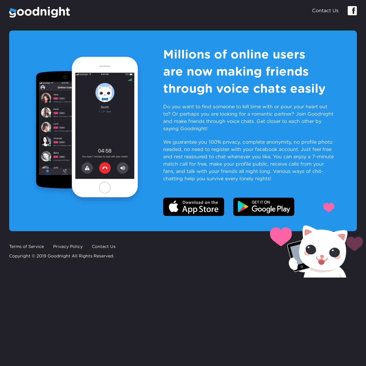 A complete backup of goodnight.io