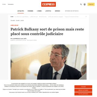 A complete backup of www.lexpress.fr/actualite/societe/justice/la-cour-d-appel-de-paris-ordonne-la-liberation-de-patrick-balkany
