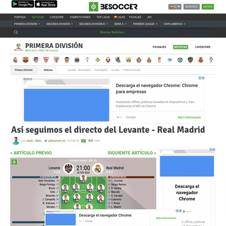 A complete backup of es.besoccer.com/noticia/sigue-el-directo-del-levante-real-madrid-797969