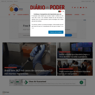 A complete backup of diariodopoder.com.br