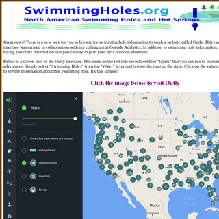 A complete backup of swimmingholes.org
