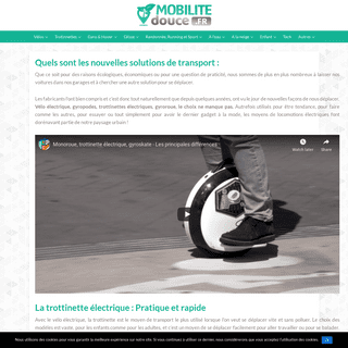 Mobilitedouce.fr - le guide des moyens de transport doux