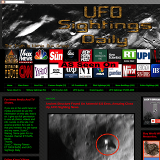 A complete backup of ufosightingsdaily.com