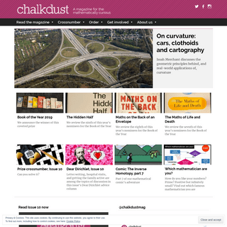 A complete backup of chalkdustmagazine.com