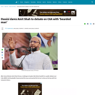 A complete backup of www.deccanherald.com/national/national-politics/owaisi-dares-amit-shah-to-debate-on-caa-with-bearded-man-79