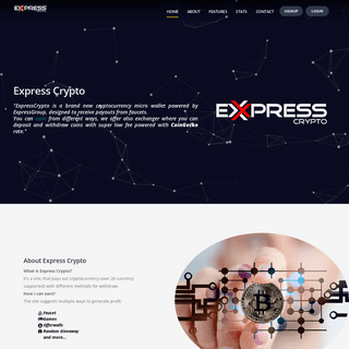 A complete backup of expresscrypto.io