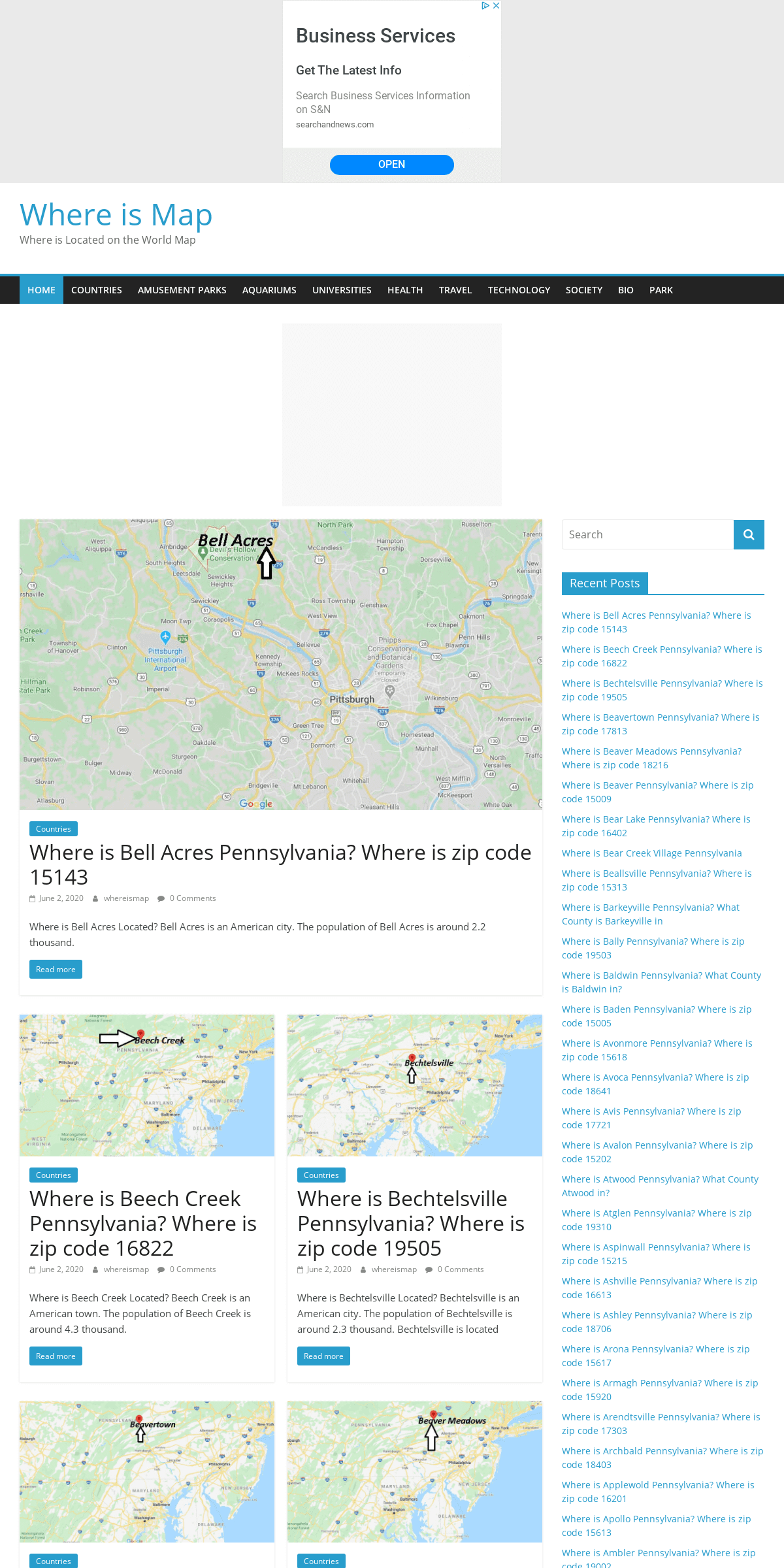 A complete backup of whereismap.net