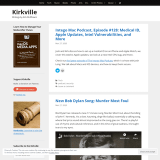 A complete backup of kirkville.com