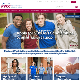 A complete backup of pvcc.edu