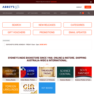 A complete backup of abbeys.com.au