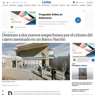 A complete backup of www.lavoz.com.ar/sucesos/detienen-a-dos-nuevos-sospechosos-por-crimen-del-cajero-asesinado-en-un-banco-naci