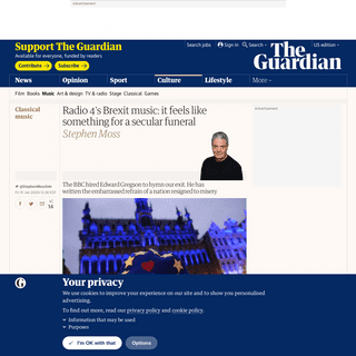 A complete backup of www.theguardian.com/music/2020/jan/31/radio-4-brexit-music-edward-gregson-bbc