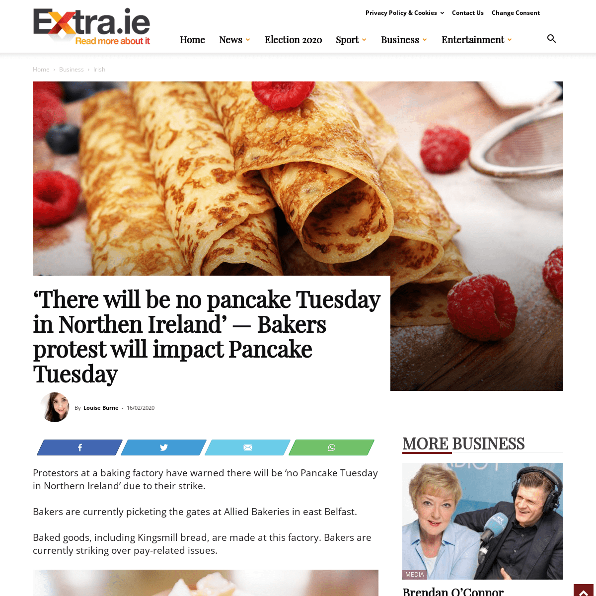 A complete backup of extra.ie/2020/02/16/business/irish/northern-ireland-baker-strike-pancake-tuesday