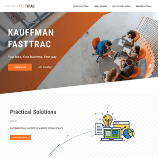 Kauffman FastTrac â€“ Your idea. Your business. Your way.