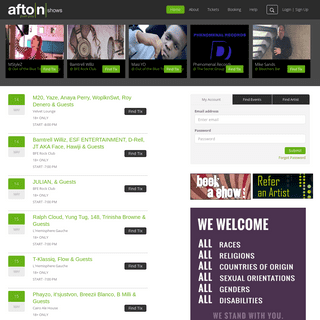 A complete backup of aftonshows.com