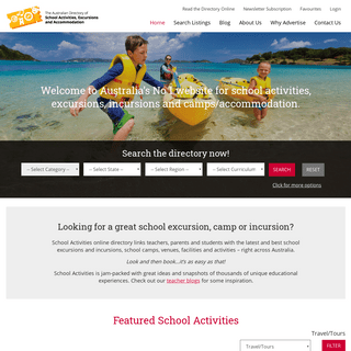 The Australian Directory of School Activities, Excursions and Accommodation