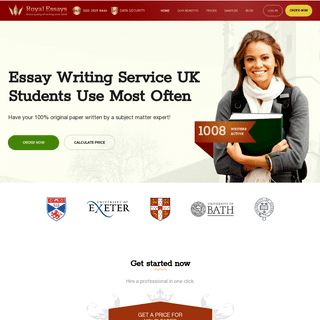 #1 Essay Writing Service UK Students Trust. 100- Secure.