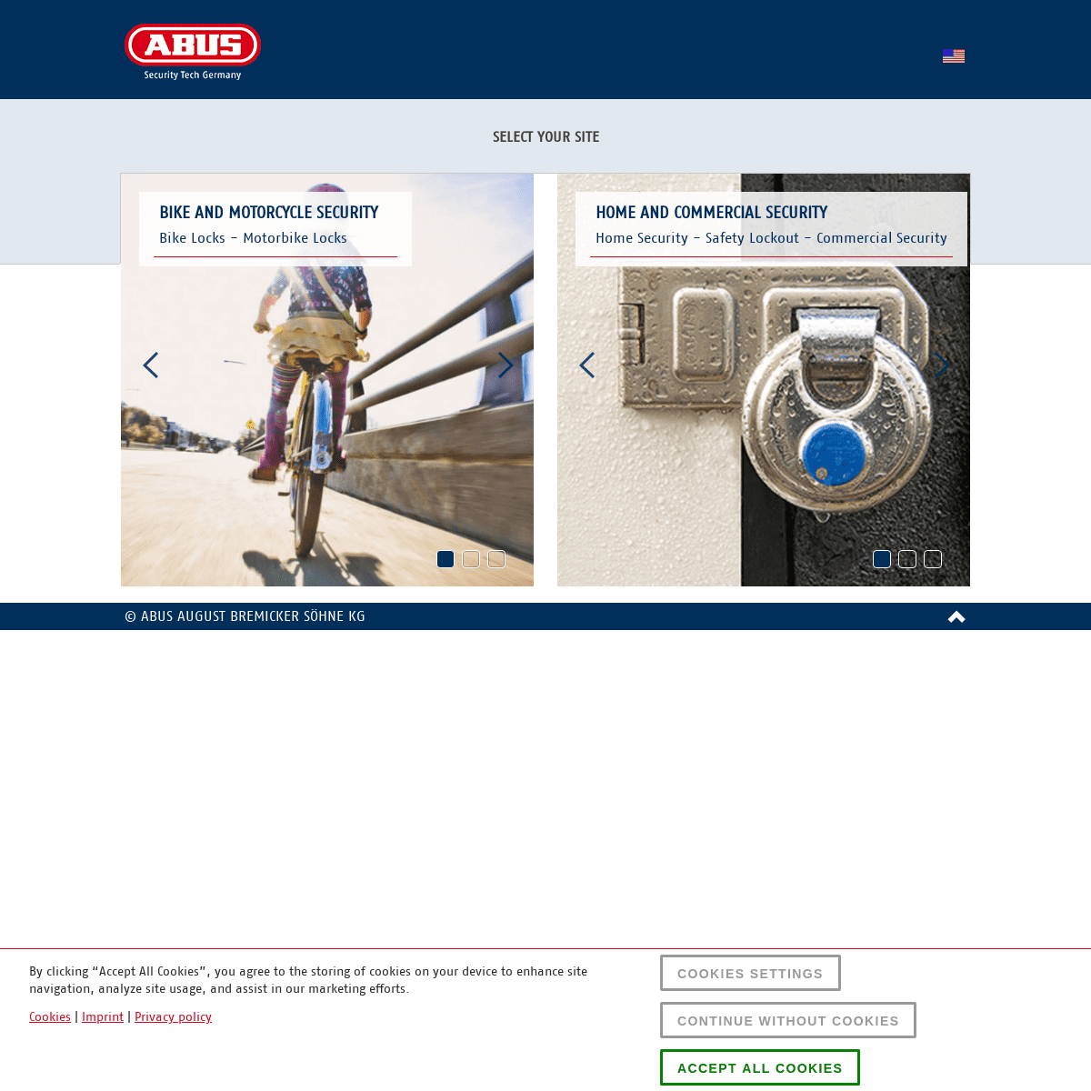 A complete backup of abus.com
